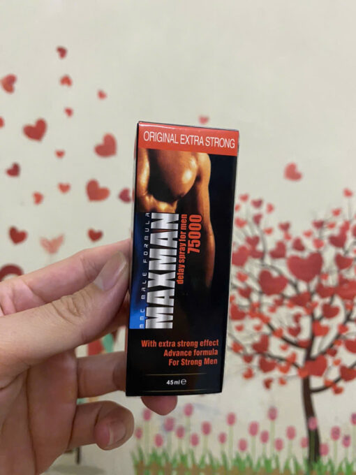 Xịt kéo dài thời gian quan hệ cho nam giới Maxman 75000 (chai 45ml)
