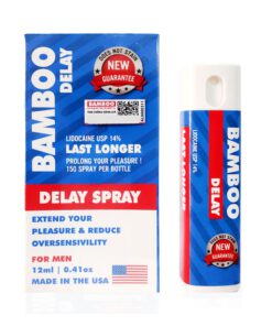 Xịt chống xuất tinh sớm Bamboo Delay Spray USA, Chai 12ml