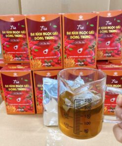 Trà ba kích ngọc cẩu đông trùng
