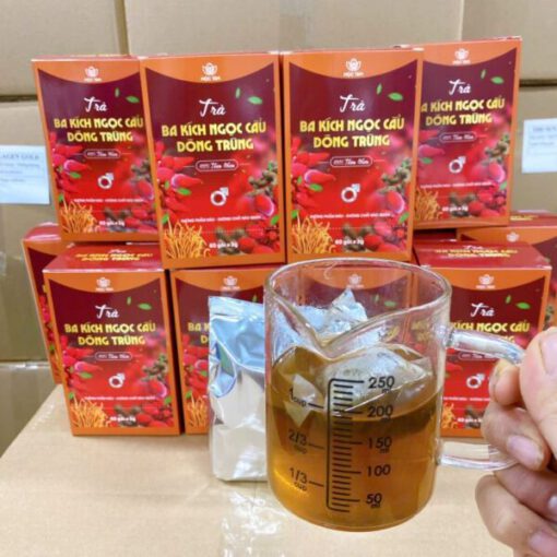 Trà ba kích ngọc cẩu đông trùng
