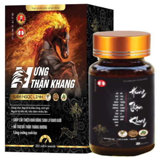 Hưng Thận Khang, hỗ trợ bổ thận, tráng dương, tăng cường sinh lý nam
