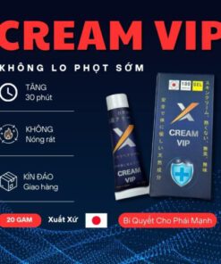 Kem Cream Vip Nhật Bản Chính Hãng – Hỗ Trợ Nam Giới Lâu Ra