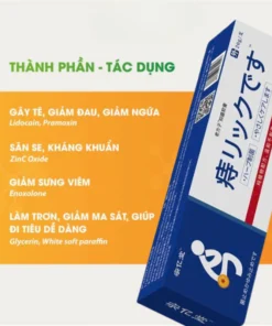 Kem Bôi Trĩ NHẬT BẢN Giúp Co Nhanh Búi Trĩ Giảm Đau Rát Nứt Kẽ Hậu Môn Hiệu Quả 11 tri3