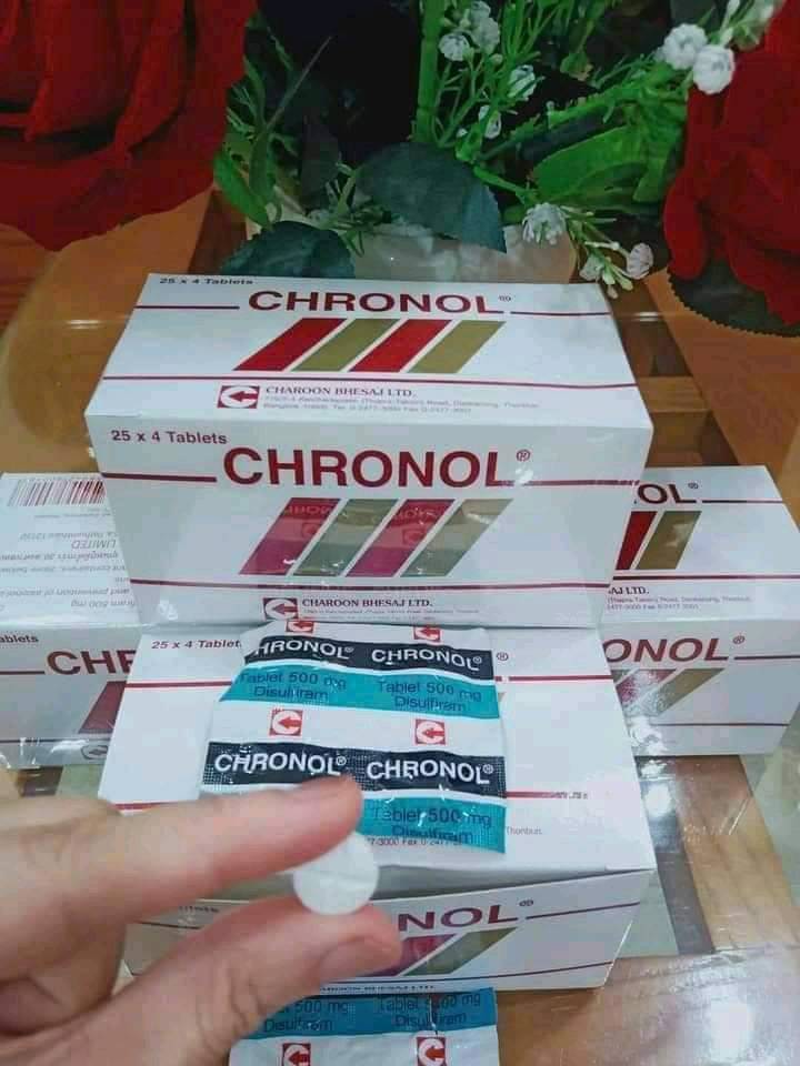 Viên uống Chronol 500mg (Thái Lan) 6 cairuithai