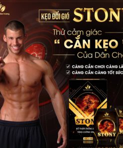 Kẹo Stony – Kẹo đổi gió tăng cường sinh lý phái mạnh 8 keo stony